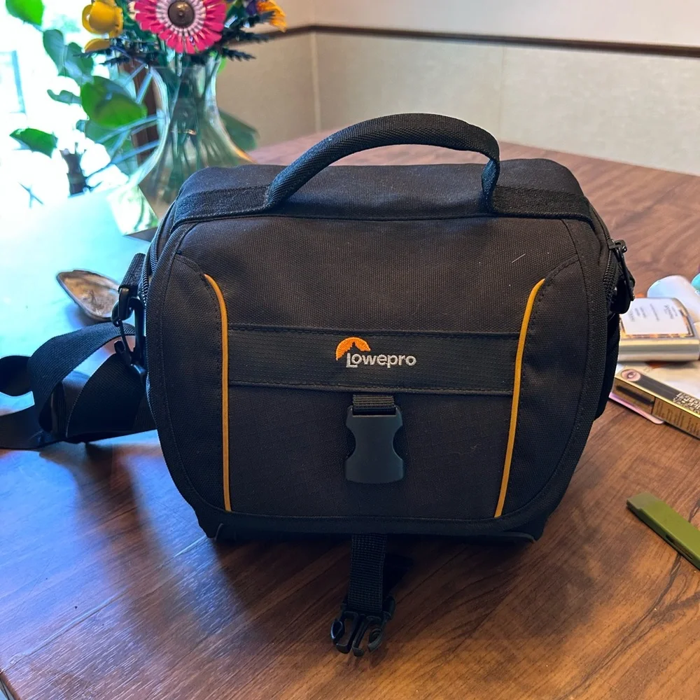 Canon Black Digital Camera with EF-S Zoom Lens